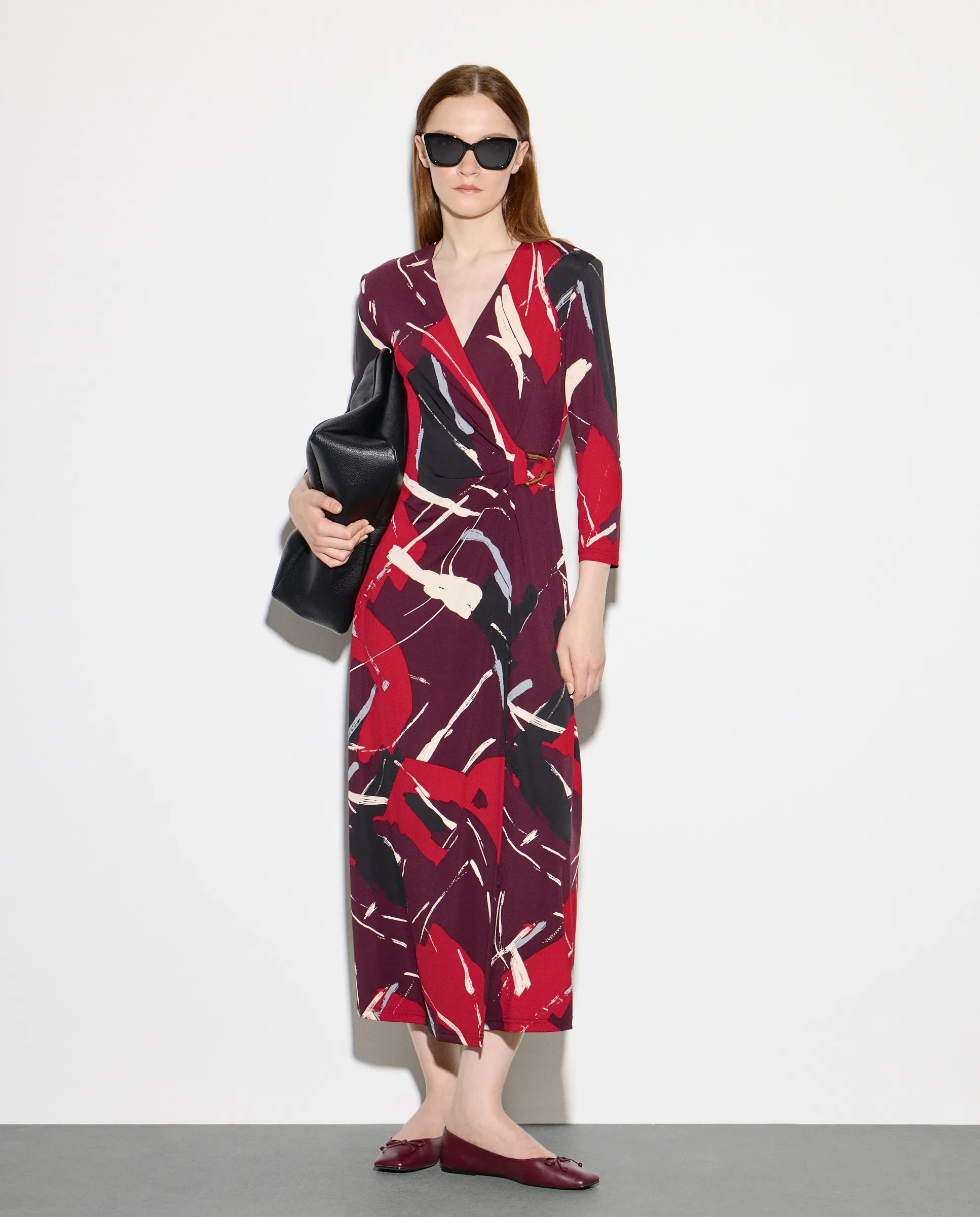 Женское платье миди с принтом Woman El Corte Inglés, розовый
Женское платье миди с принтом Woman El Corte Inglés, розовый