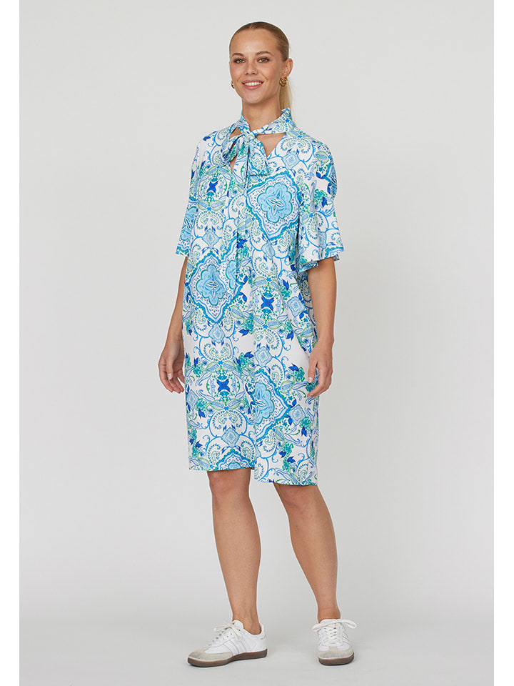 Платье до колена SisterS point, светло-голубой/белый
Платье до колена SisterS point, светло-голубой/белый