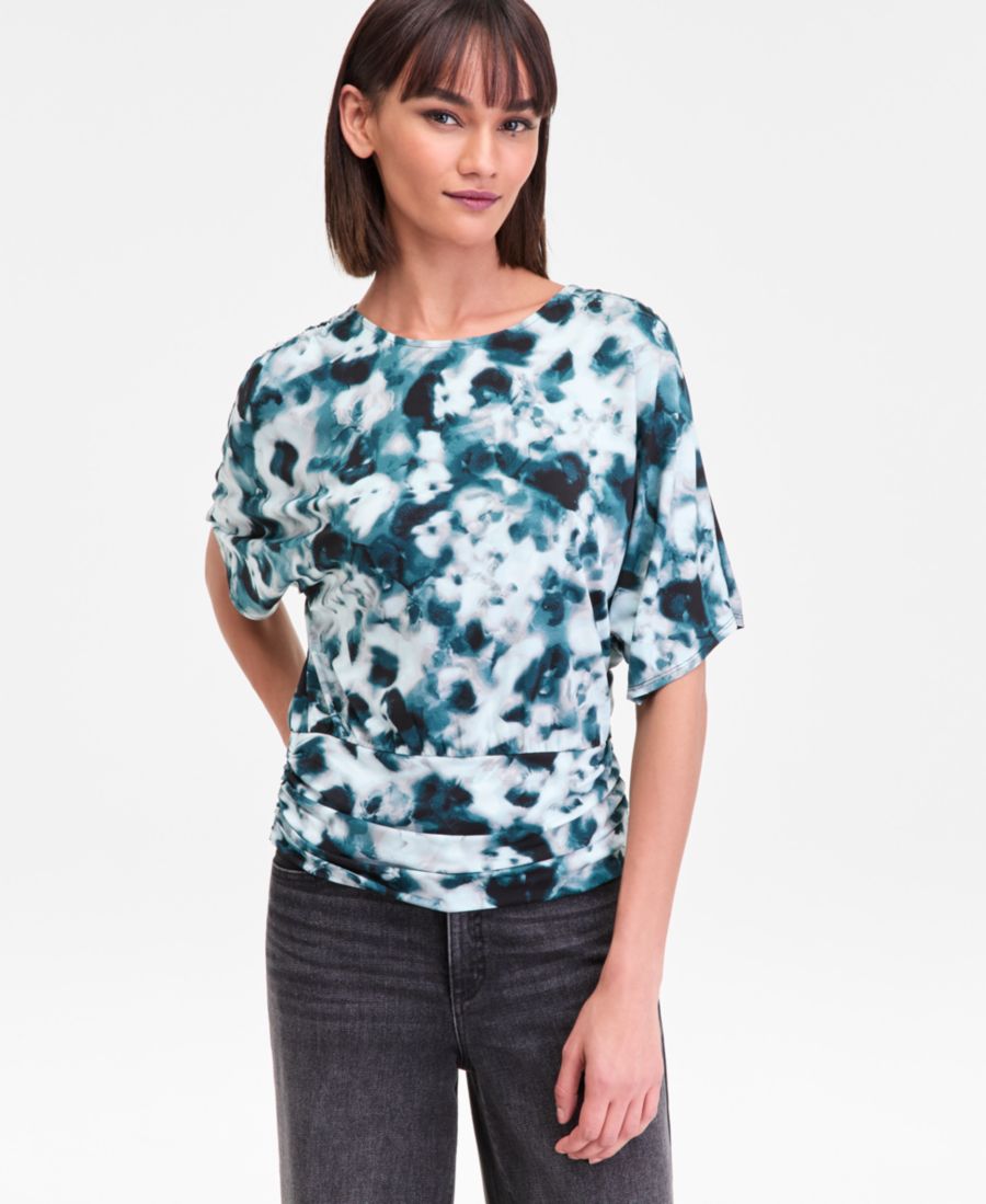 Женская футболка с круглым вырезом и окантовкой, эксклюзивно от Macy's INC International Concepts, Misha Blk
Женская футболка с круглым вырезом и окантовкой, эксклюзивно от Macy's INC International Concepts, Misha Blk