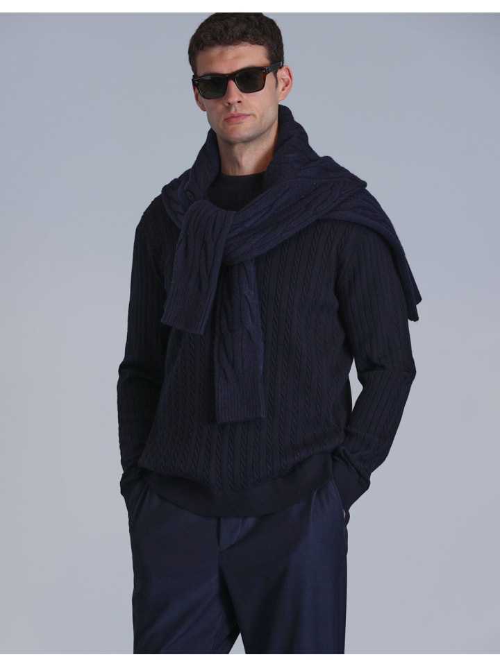 Пуловер Lufian, темно-синий
Пуловер Lufian, темно-синий