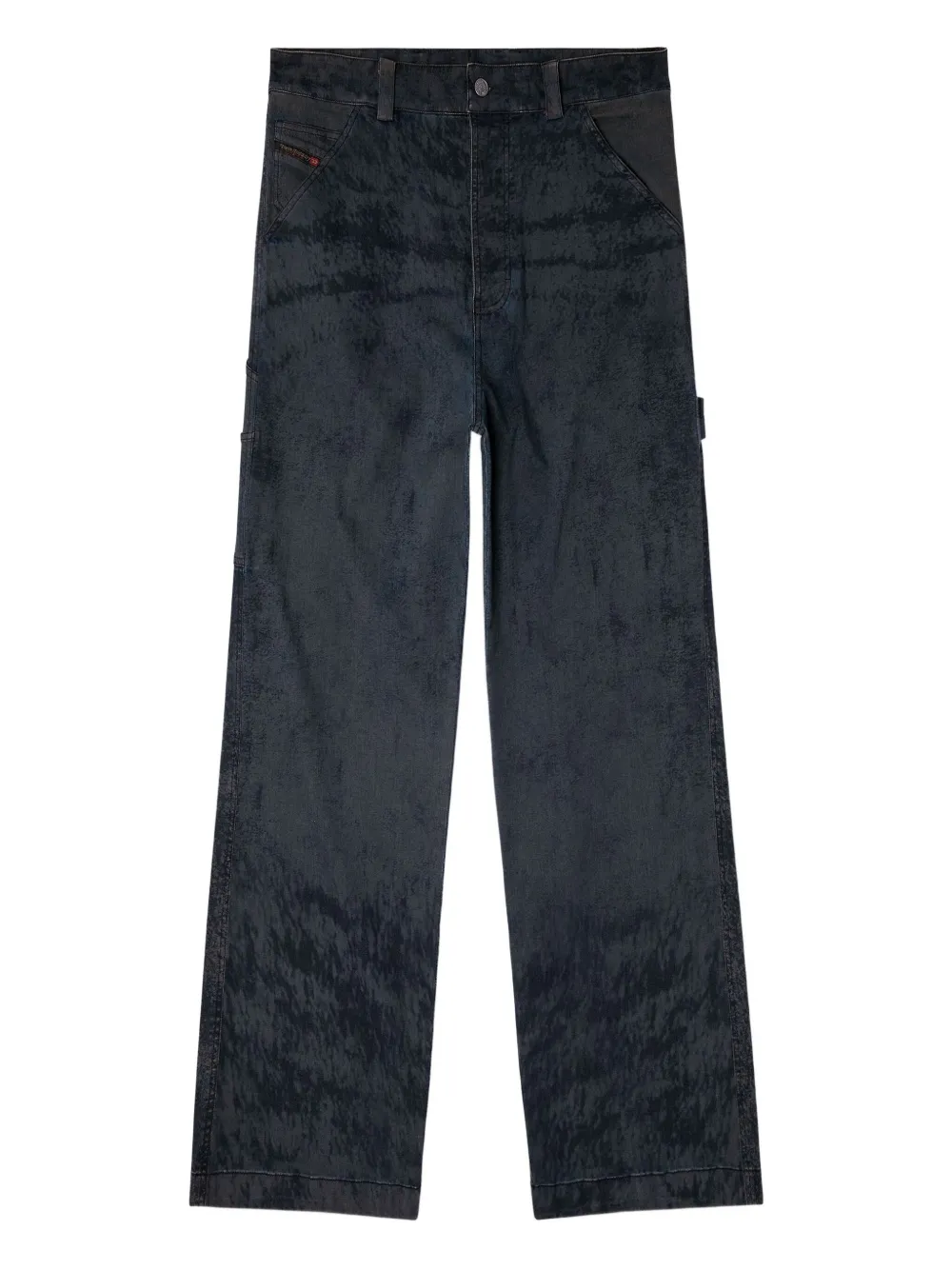 Брюки с карманами, забрызганными краской DIESEL, черный
Брюки с карманами, забрызганными краской DIESEL, черный