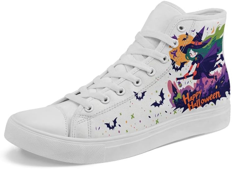 Высокие кеды AWSOLE Halloween с рисунком тыквы из канвы для мужчин и женщин, модная праздничная обувь унисекс с плоской подошвой, привидение, череп, стильная обувь, белый/черный/зеленый/фиолетовый
Высокие кеды AWSOLE Halloween с рисунком тыквы из канвы для мужчин и женщин, модная праздничная обувь унисекс с плоской подошвой, привидение, череп, стильная обувь, белый/черный/зеленый/фиолетовый