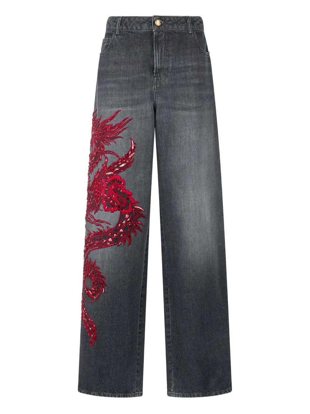 Джинсы с пайетками Roberto Cavalli, черный
Джинсы с пайетками Roberto Cavalli, черный