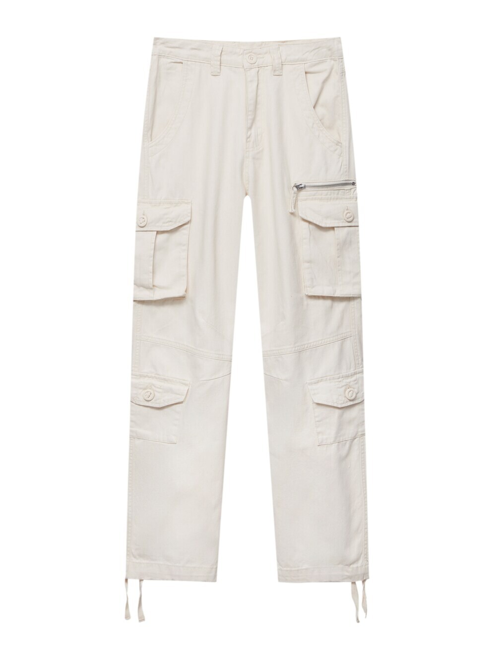 Брюки-карго свободного кроя Pull&Bear, экрю
Брюки-карго свободного кроя Pull&Bear, экрю