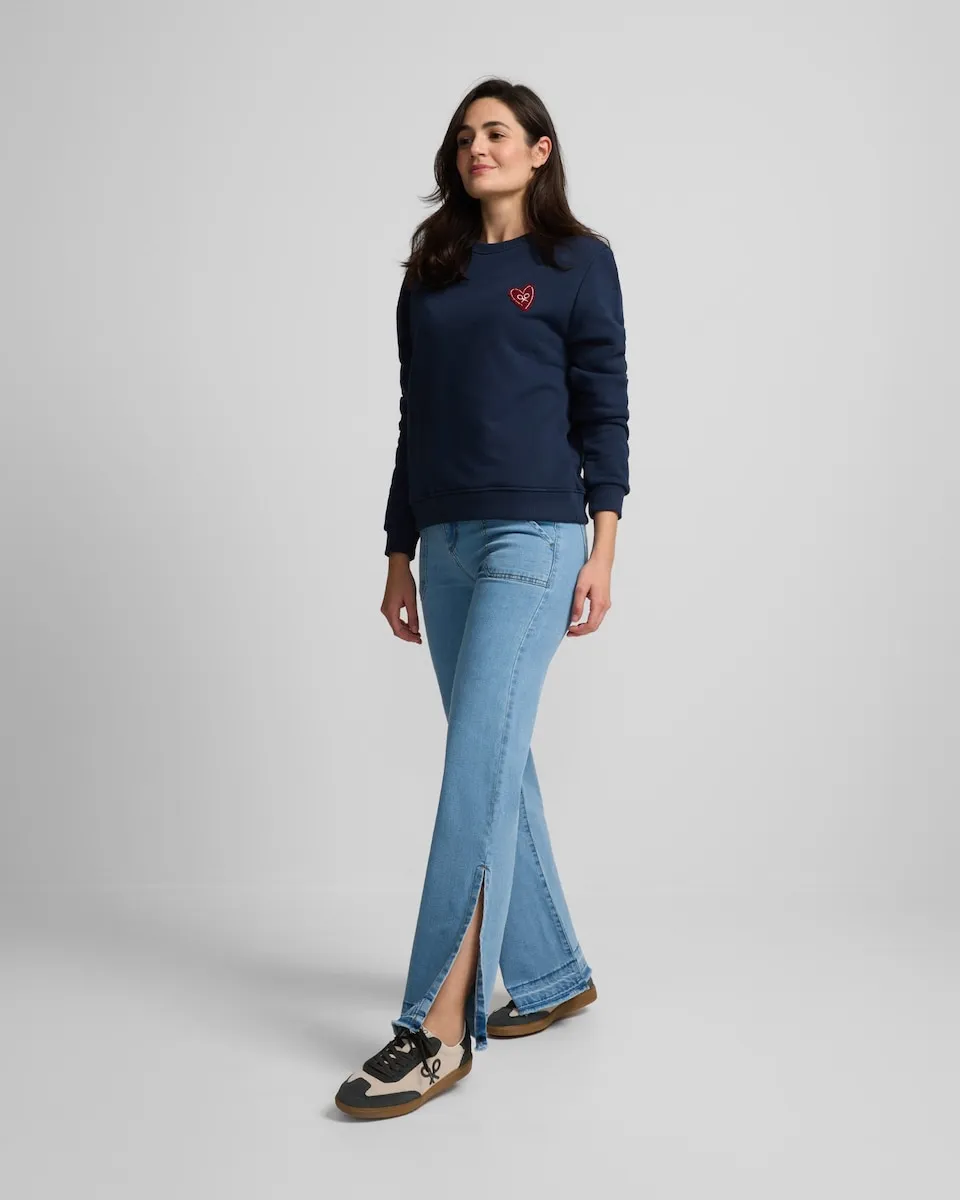 Джинсовые женские брюки-кюлоты с карманами Silbon, синий
Джинсовые женские брюки-кюлоты с карманами Silbon, синий