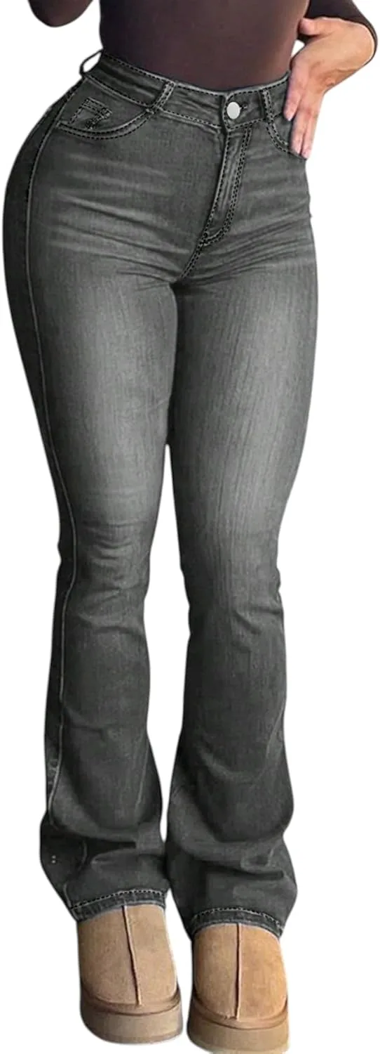 Женские джинсы Boot Cut Stretchy с эффектом подтяжки CFNZER
Женские джинсы Boot Cut Stretchy с эффектом подтяжки CFNZER