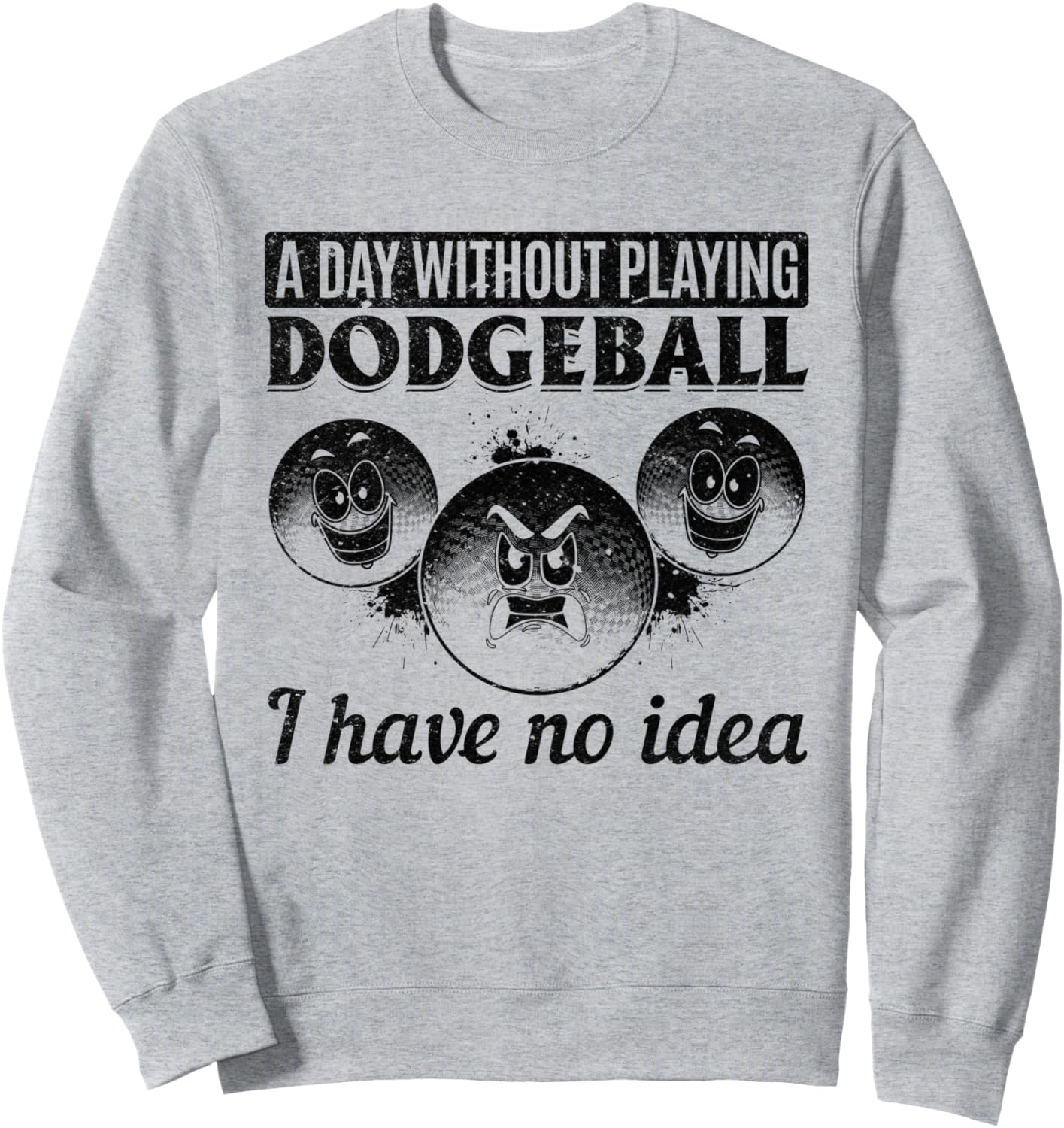 День без игры в вышибалы: понятия не имею, что бы я сделал - Толстовка с надписью Вышибалы Dodgeball Game Dodgeball Player, серый
День без игры в вышибалы: понятия не имею, что бы я сделал - Толстовка с надписью Вышибалы Dodgeball Game Dodgeball Player, серый