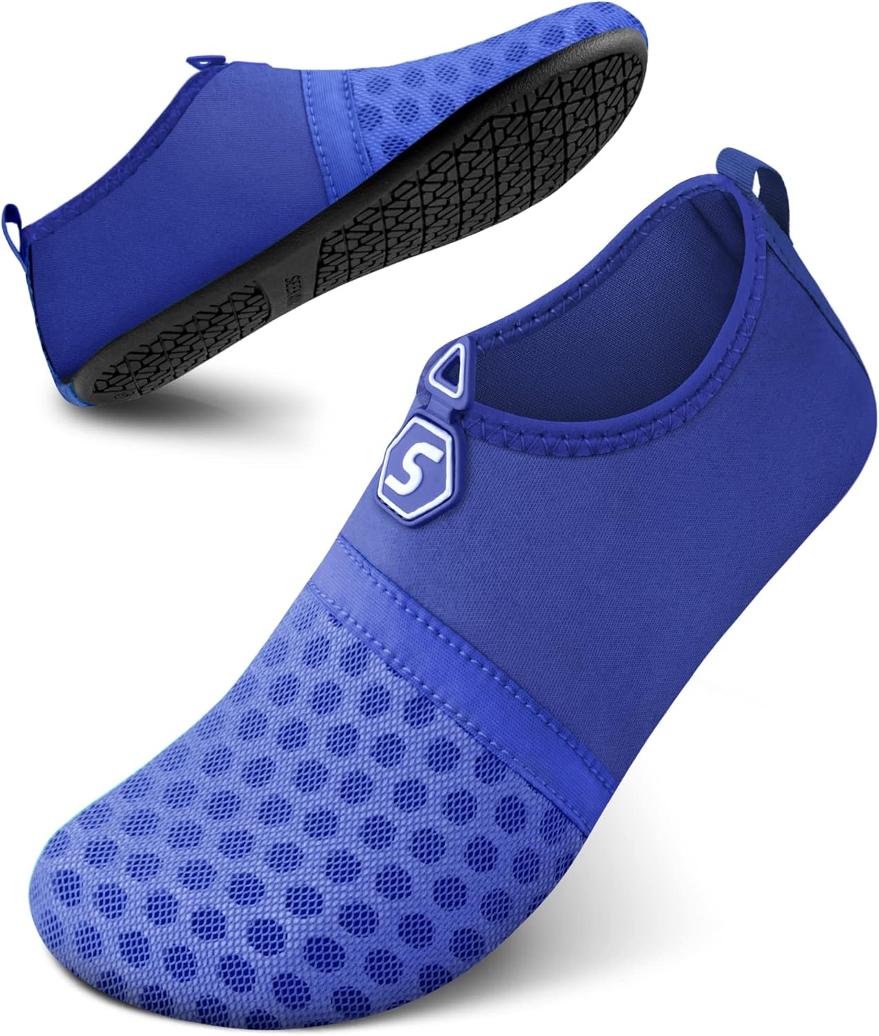 Водные тапочки SEEKWAY, быстросохнущие акваноски, обувь для босых ног, легкое надевание, для пляжа, бассейна, плавания, реки, йоги, озера, серфинга, для женщин и мужчин, черные SK001
Водные тапочки SEEKWAY, быстросохнущие акваноски, обувь для босых ног, легкое надевание, для пляжа, бассейна, плавания, реки, йоги, озера, серфинга, для женщин и мужчин, черные SK001
