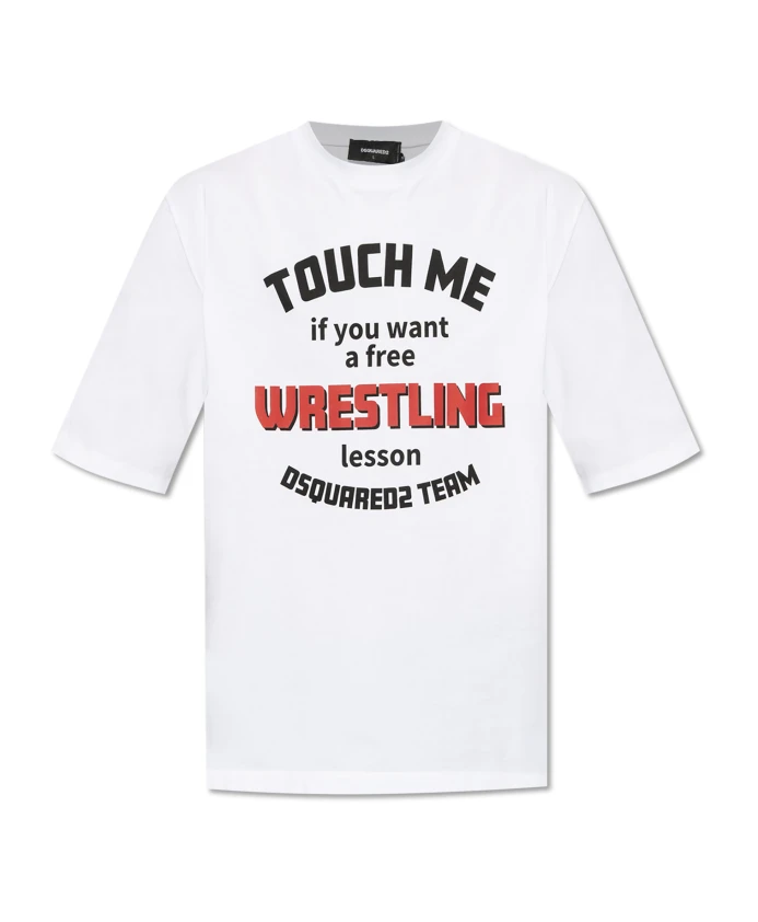 Футболка с логотипом Dsquared2, белый
Футболка с логотипом Dsquared2, белый