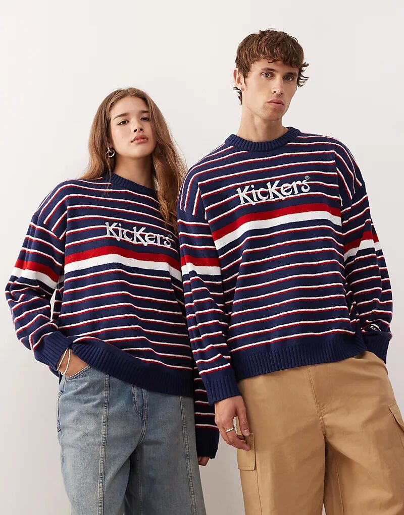 Толстовка Kickers stripe в красную и синюю полоску
Толстовка Kickers stripe в красную и синюю полоску