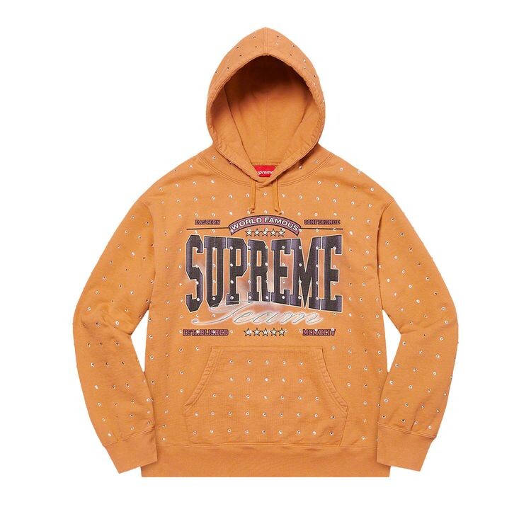 Толстовка Supreme Rhinestone Hooded Sweatshirt Light Mustard, желтый
Толстовка Supreme Rhinestone Hooded Sweatshirt Light Mustard, желтый