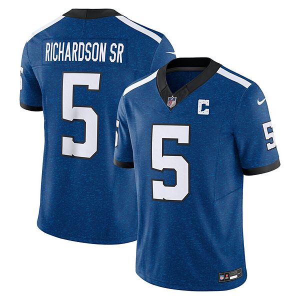 Мужская футболка Anthony Richardson Indianapolis Colts Vapor FUSE Limited Nike
Мужская футболка Anthony Richardson Indianapolis Colts Vapor FUSE Limited Nike