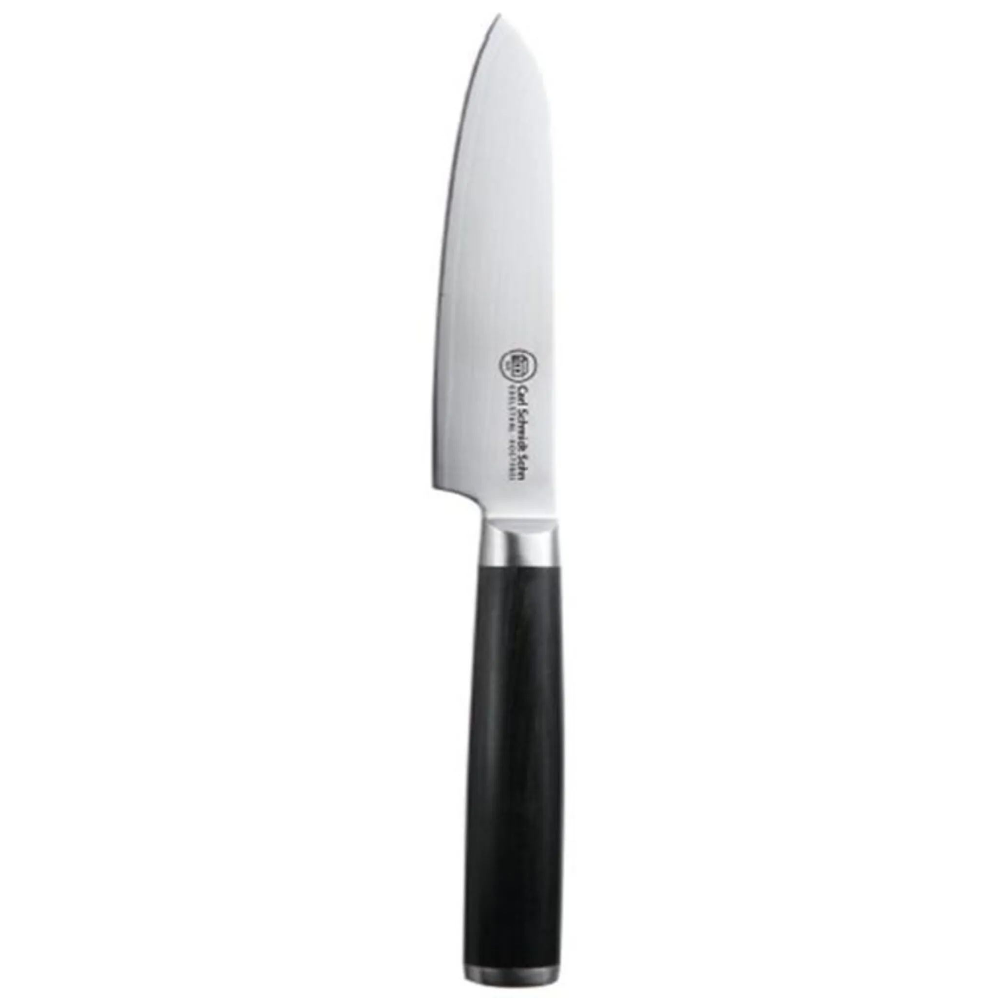 Нож Carl Schmidt Sohn Santoku «Констанц», (1 шт.), изготовлен из 67 слоев японской стали, длина клинка 12,5 см, черный
Нож Carl Schmidt Sohn Santoku «Констанц», (1 шт.), изготовлен из 67 слоев японской стали, длина клинка 12,5 см, черный