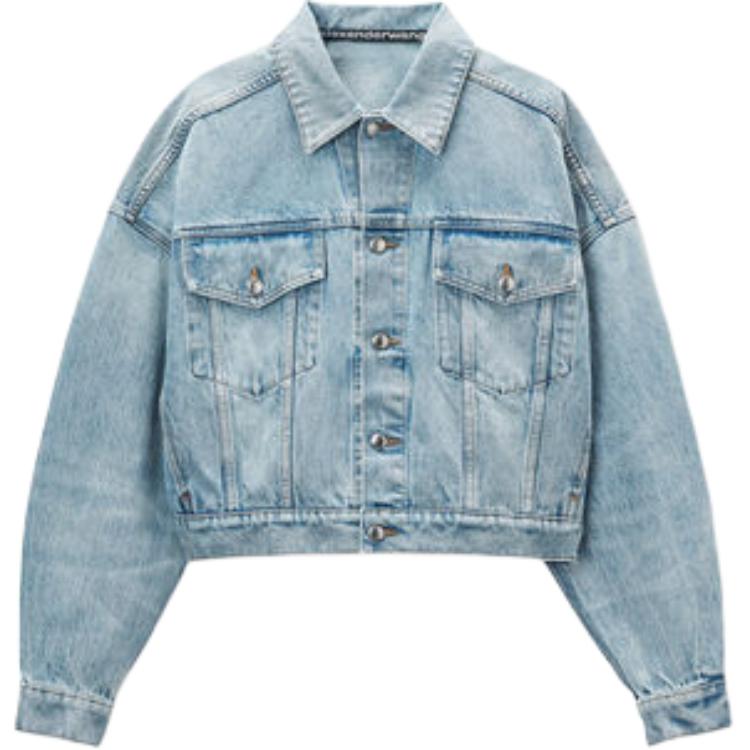 Alexander Wang Джинсовая куртка на пуговицах, Blue
Alexander Wang Джинсовая куртка на пуговицах, Blue