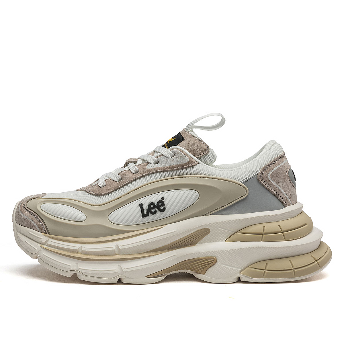 Lee Дышащие массивные кроссовки мужские низкие белые, цвет White
Lee Дышащие массивные кроссовки мужские низкие белые, цвет White