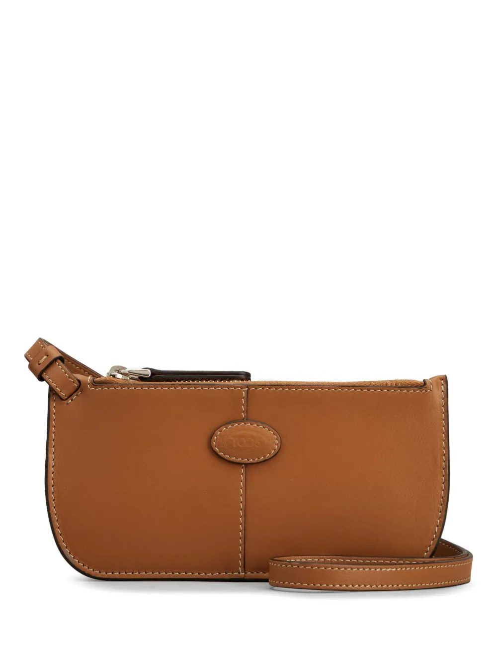 Кожаный футляр для очков TOD'S, коричневый
Кожаный футляр для очков TOD'S, коричневый