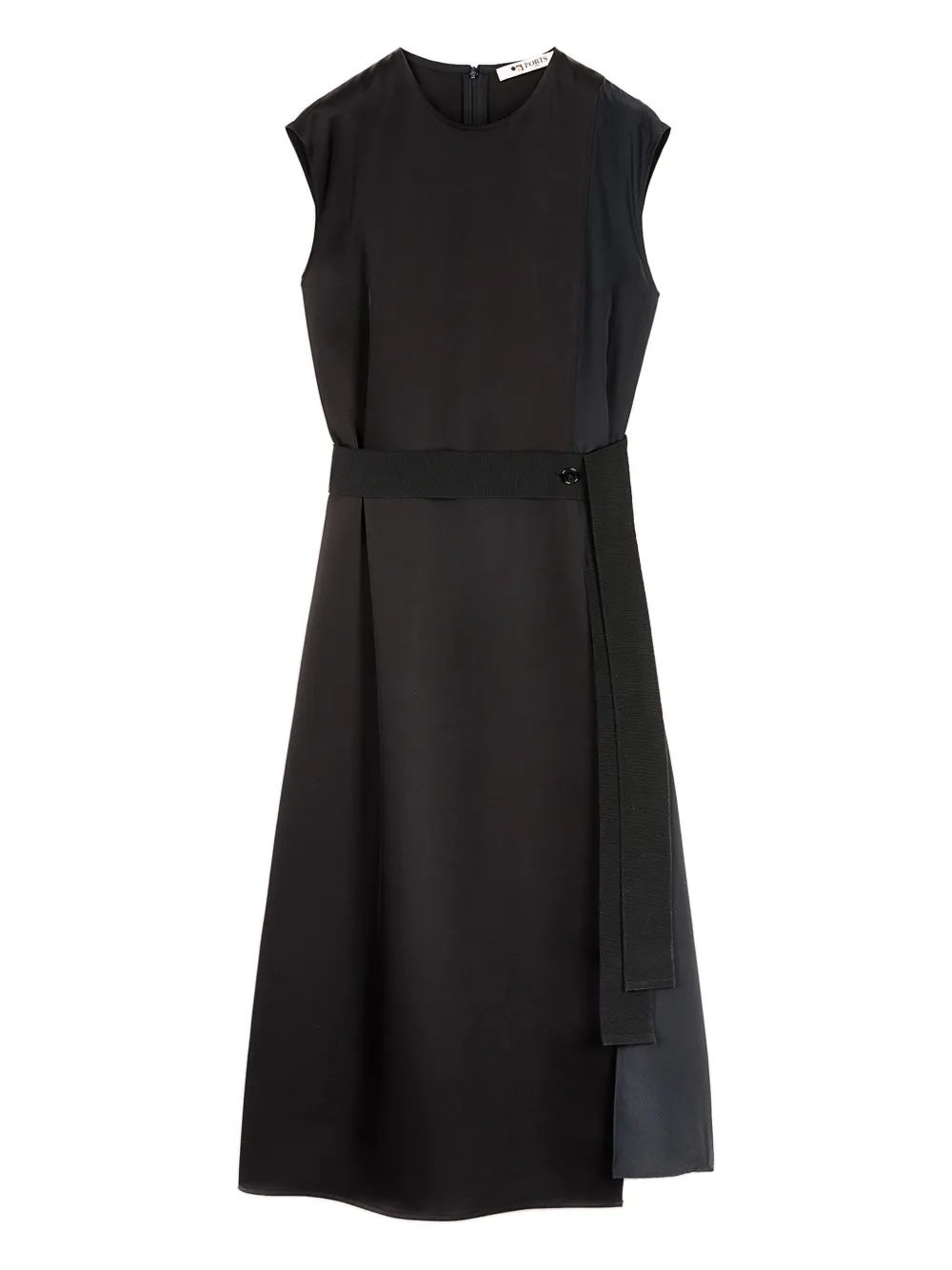 Платье миди с рукавами кап и поясом Ports 1961, черный
Платье миди с рукавами кап и поясом Ports 1961, черный