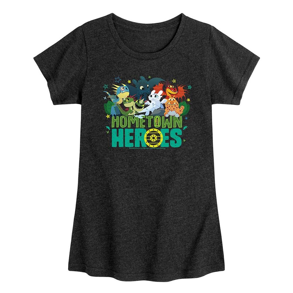 Футболка с рисунком «Как приручить дракона» для девочек Licensed Character, цвет Heather Black
Футболка с рисунком «Как приручить дракона» для девочек Licensed Character, цвет Heather Black