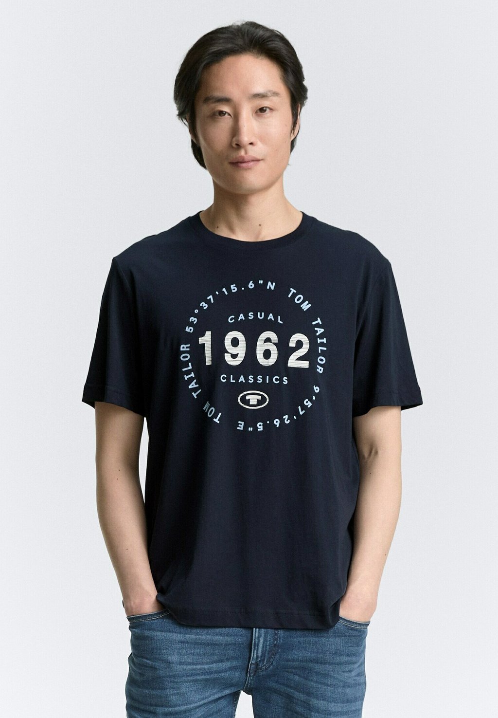 Футболка с принтом TOM TAILOR, темно-синий
Футболка с принтом TOM TAILOR, темно-синий