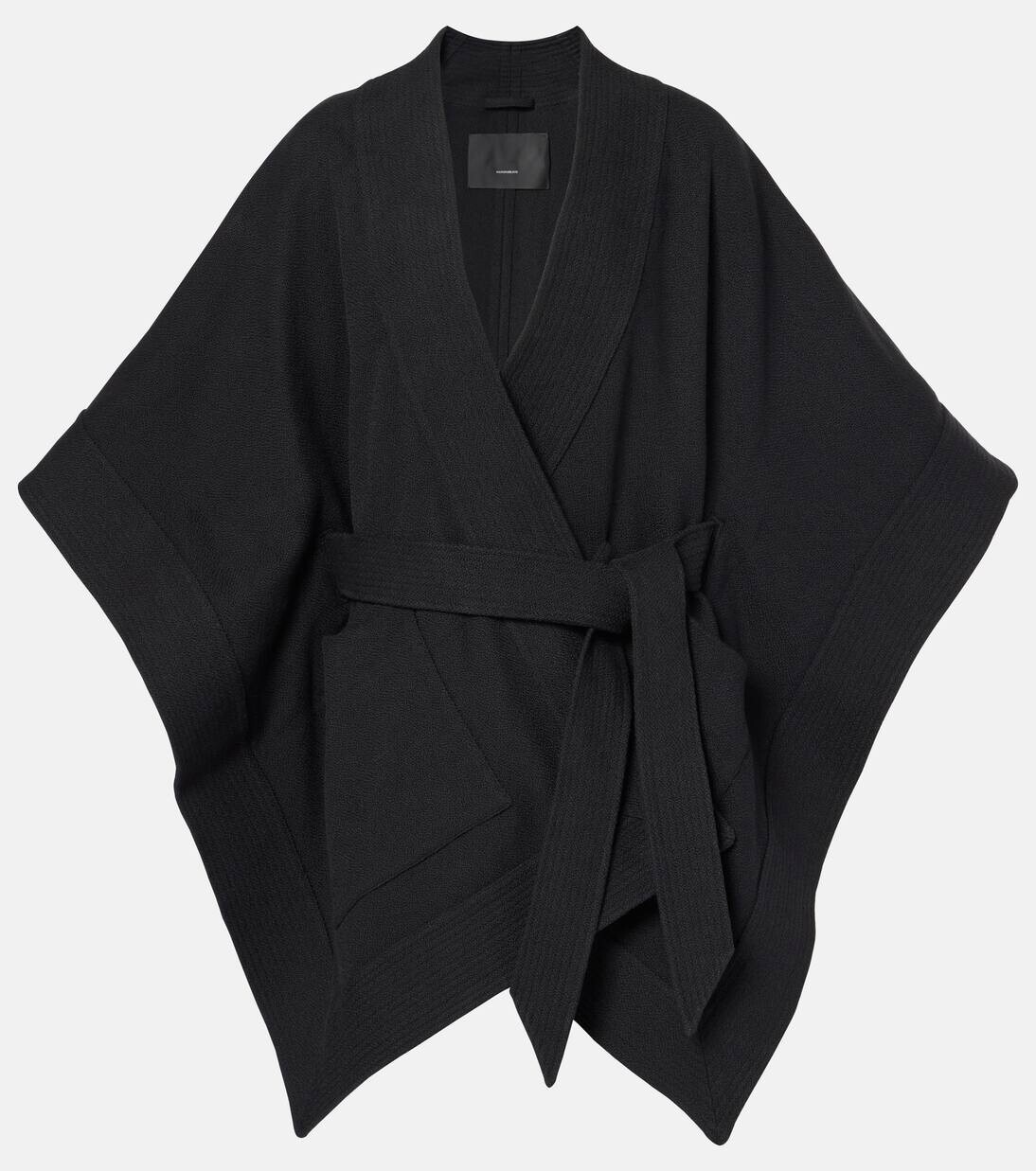 Хлопковая накидка с поясом Wardrobe.Nyc, черный
Хлопковая накидка с поясом Wardrobe.Nyc, черный