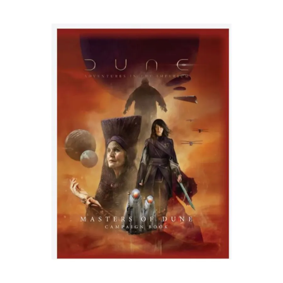 Adventures in the Imperium - Masters of Dune, Dune Role Playing Games (Modiphius Entertainment), твердый переплет
Adventures in the Imperium - Masters of Dune, Dune Role Playing Games (Modiphius Entertainment), твердый переплет