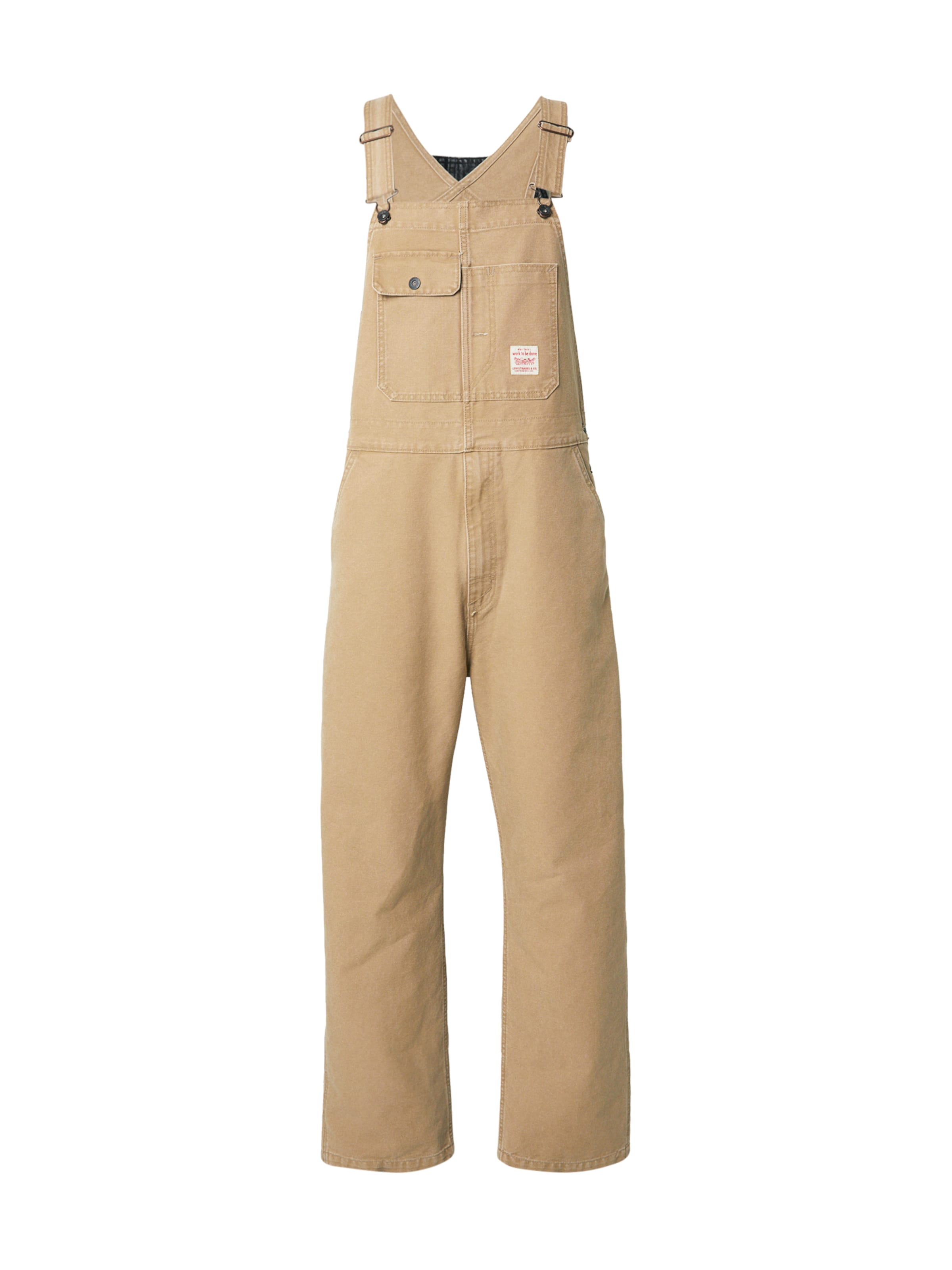 LEVI'S Джинсовые комбинезоны с широкими штанинами 'Loose Overalls' в бежевом цвете
LEVI'S Джинсовые комбинезоны с широкими штанинами 'Loose Overalls' в бежевом цвете