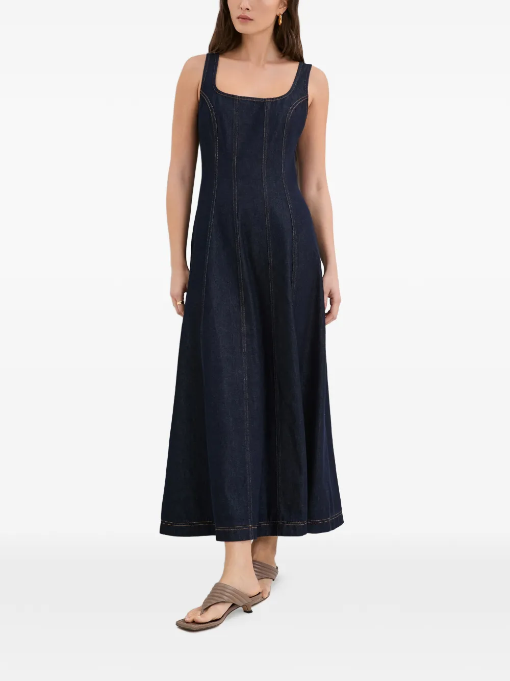 Платье миди Melrose с квадратным вырезом Marcella, синий
Платье миди Melrose с квадратным вырезом Marcella, синий