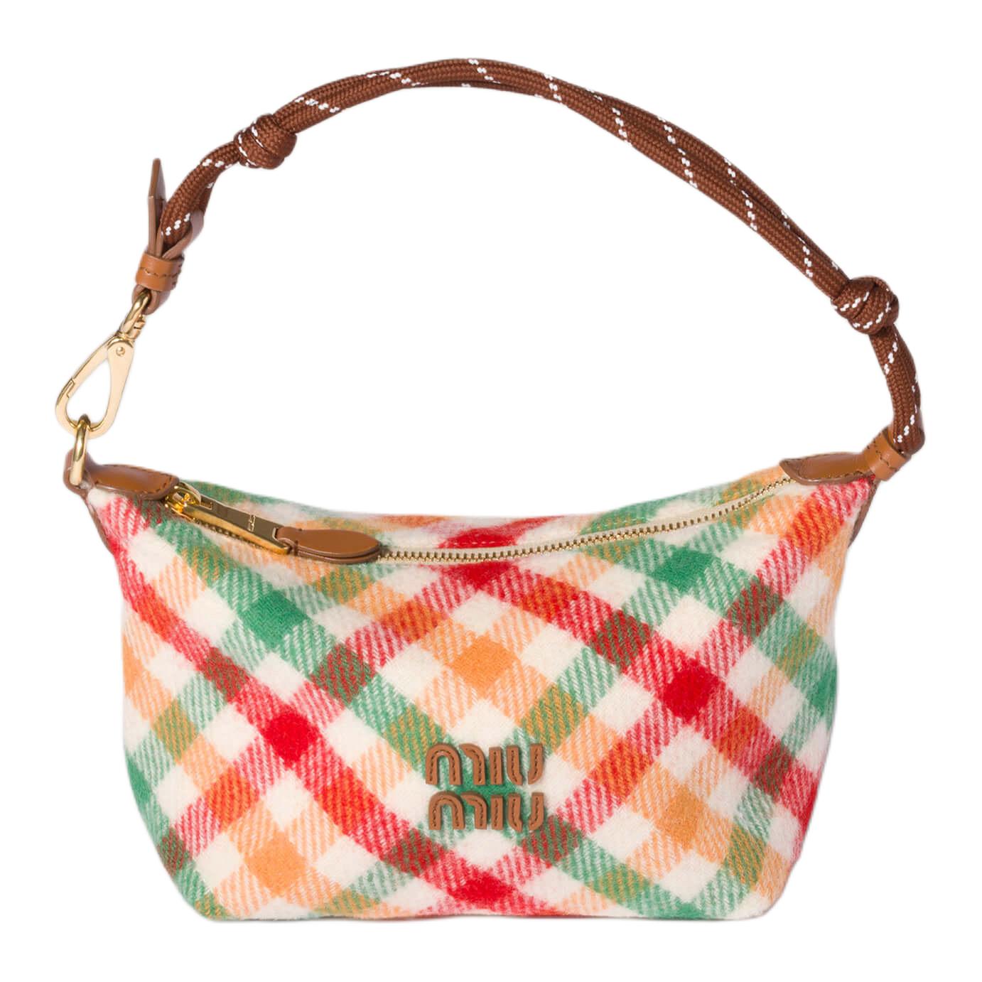 MIU MIU Шерстяная сумка Regular Women's Red & Green
MIU MIU Шерстяная сумка Regular Women's Red & Green
