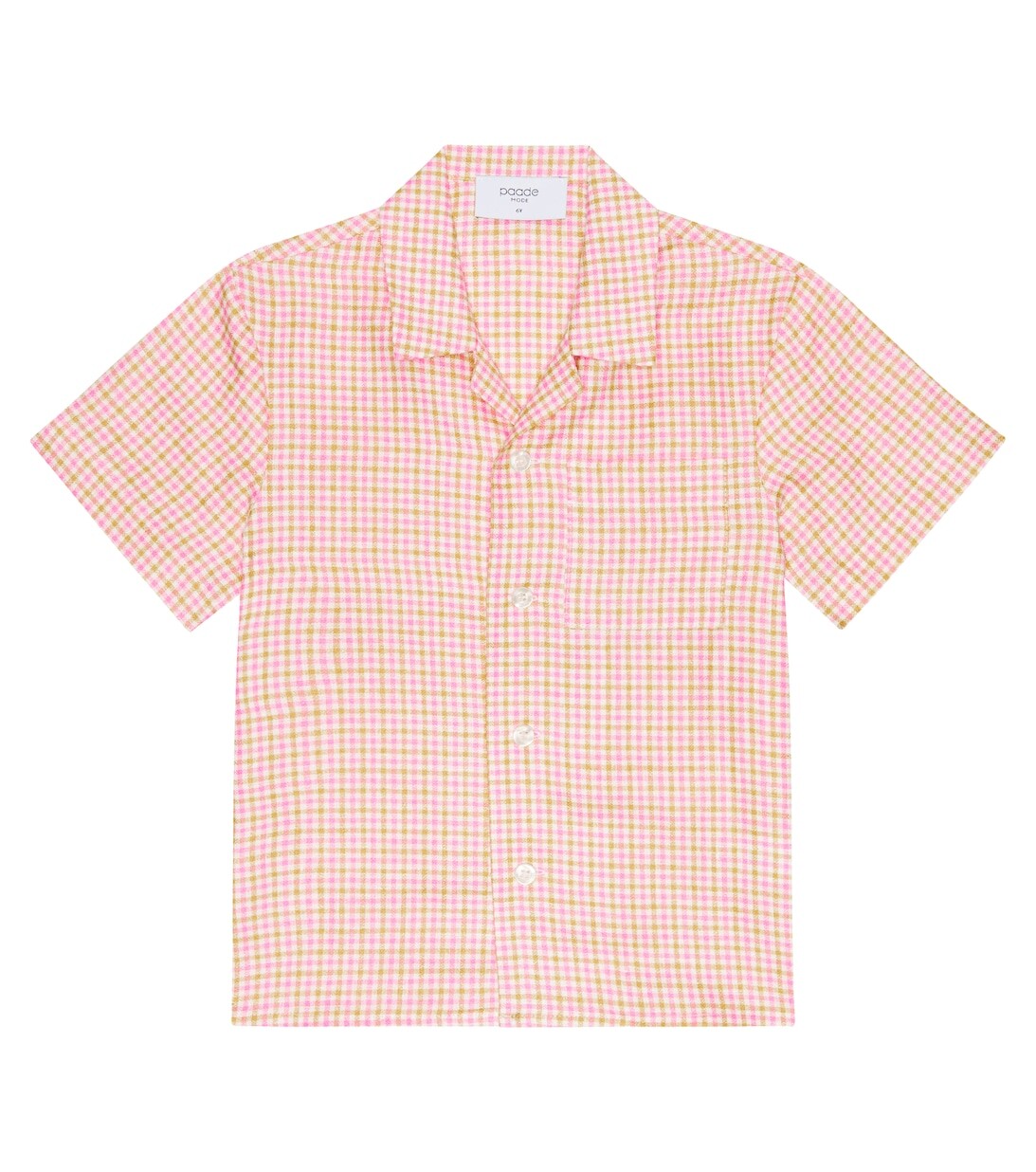 Льняная рубашка в клетку Lex Paade Mode, розовый
Льняная рубашка в клетку Lex Paade Mode, розовый