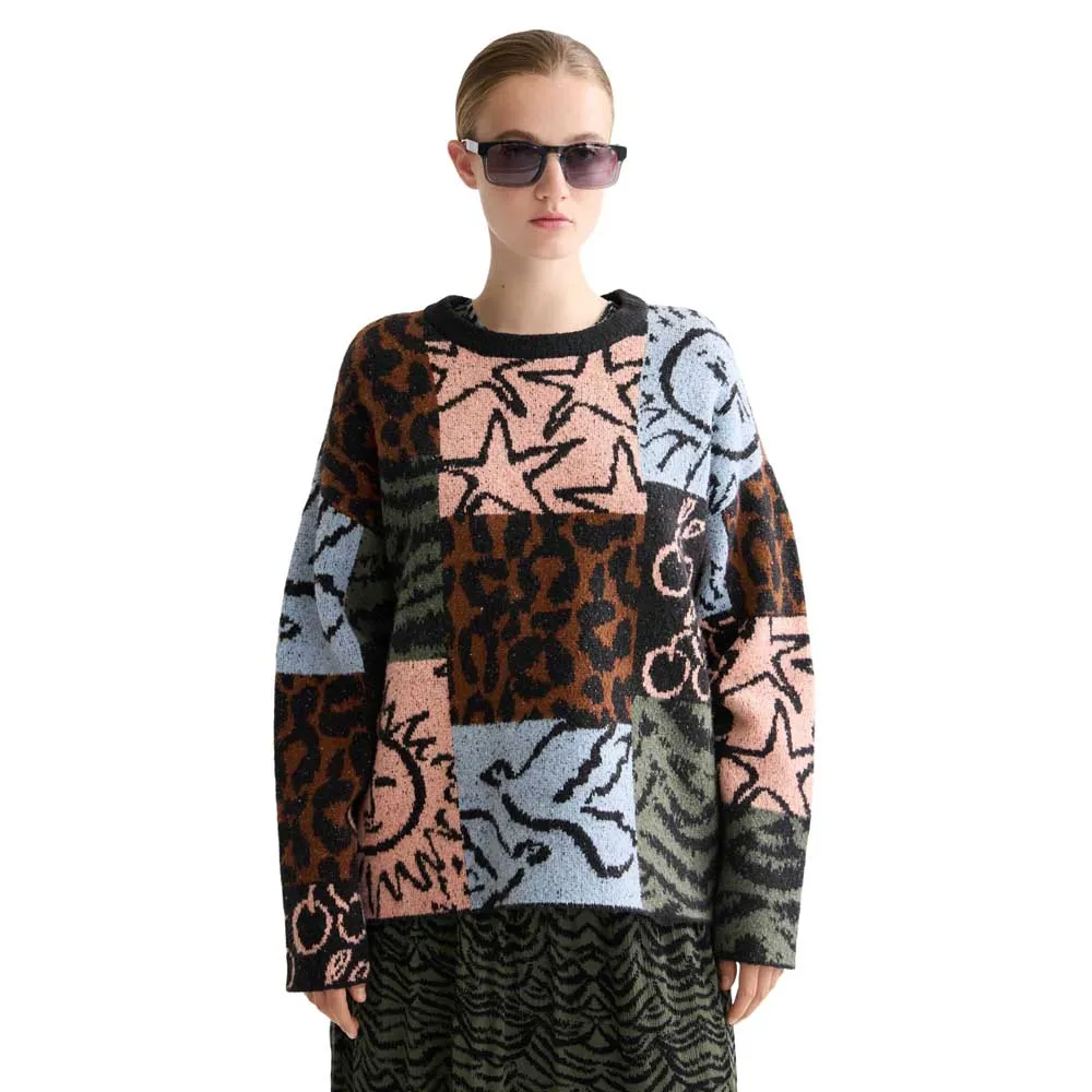 Свитер Scotch & Soda Jacquard Oversized, мультиколор
Свитер Scotch & Soda Jacquard Oversized, мультиколор