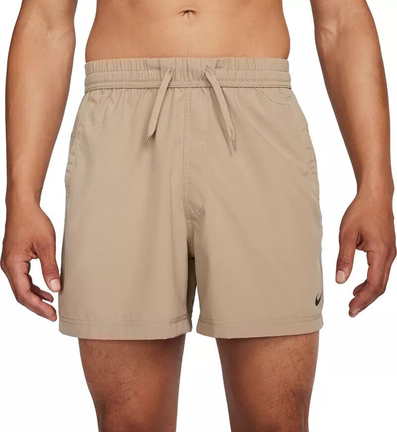 Мужские универсальные шорты без подкладки Nike Dri-FIT Form 5 дюймов, хаки
Мужские универсальные шорты без подкладки Nike Dri-FIT Form 5 дюймов, хаки