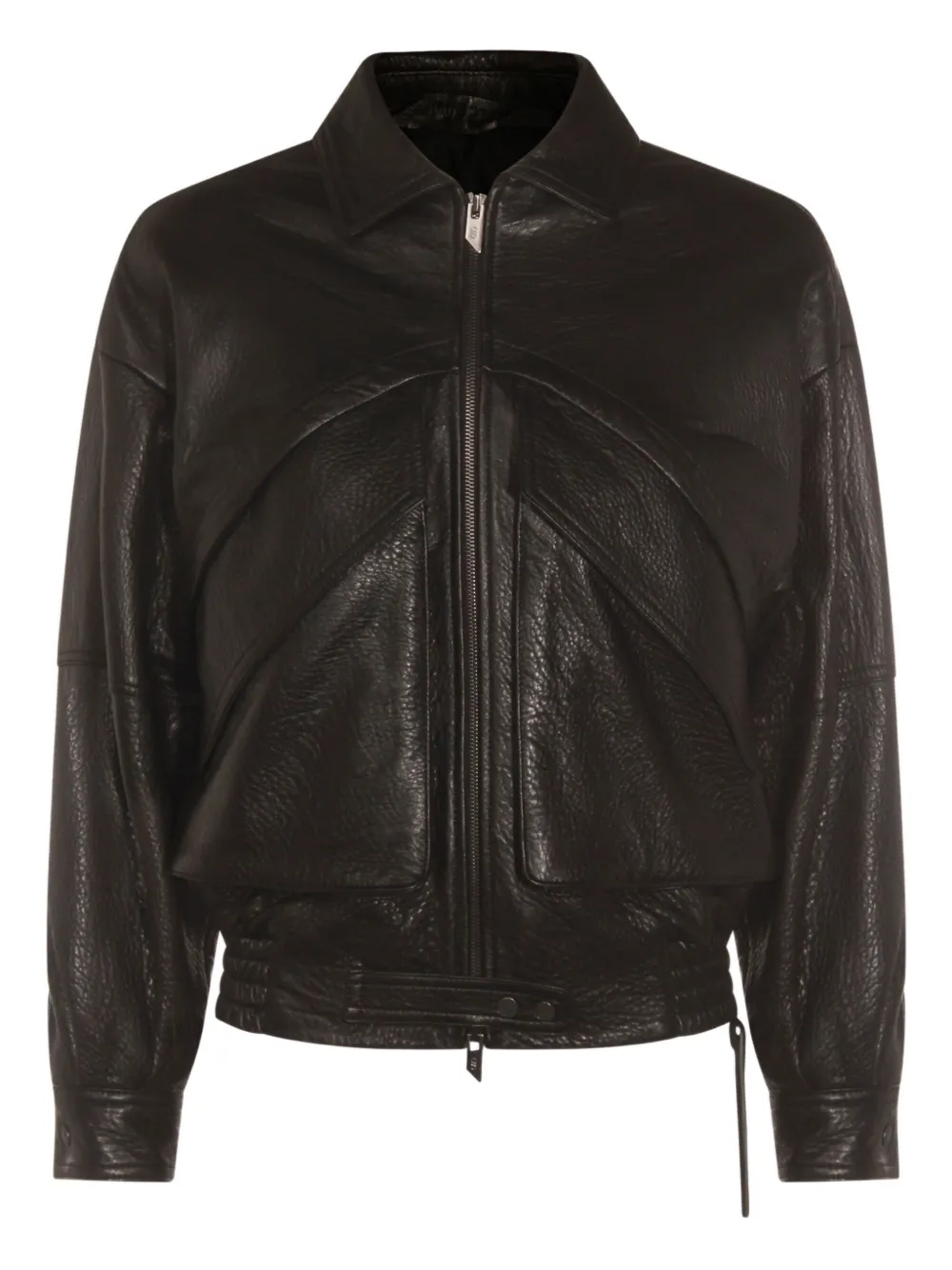 Кожаная куртка с панельным дизайном и застежкой на молнию спереди Salvatore Santoro, черный
Кожаная куртка с панельным дизайном и застежкой на молнию спереди Salvatore Santoro, черный