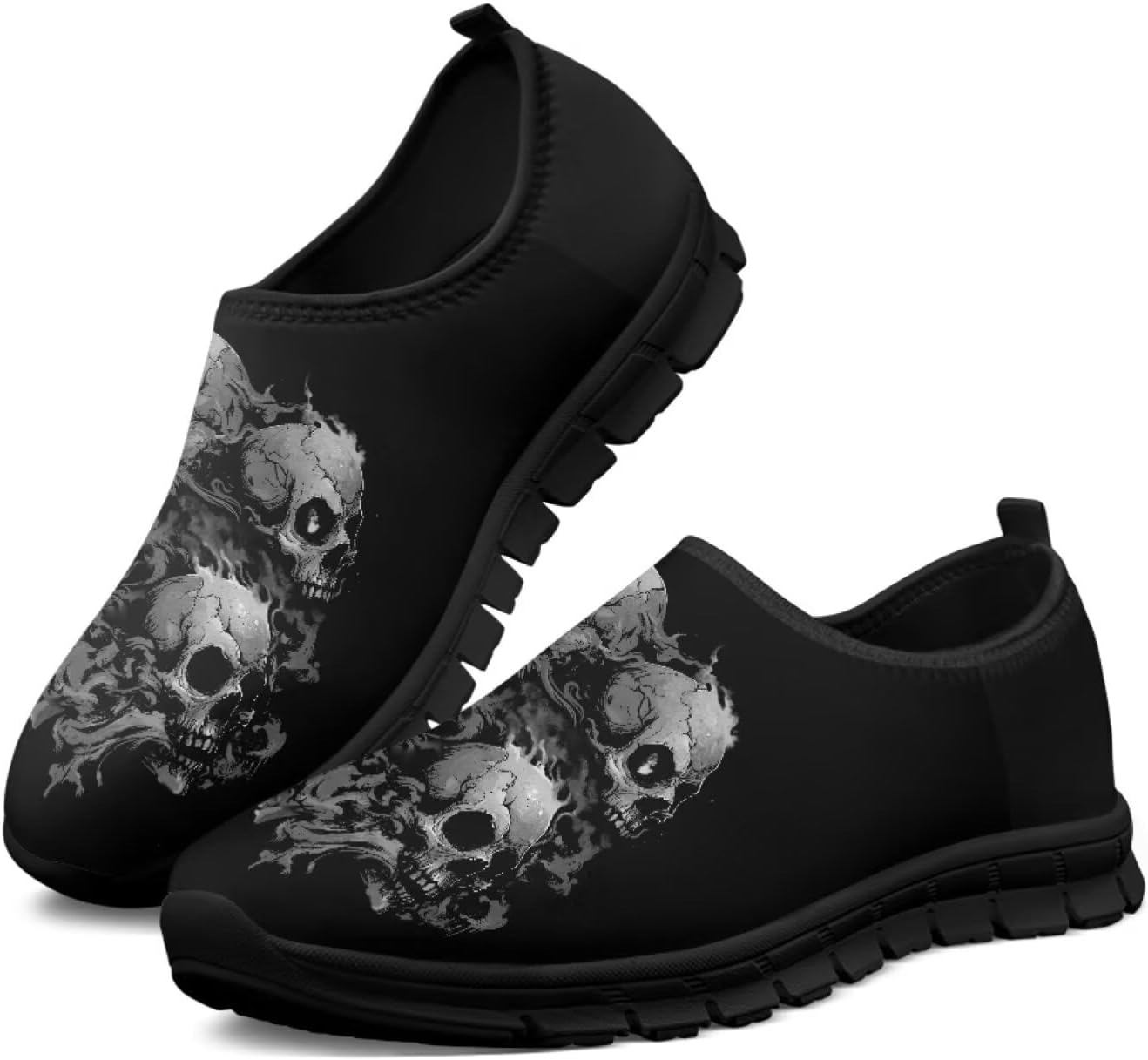 Женские кроссовки и мокасины Skull Walking: повседневные, теннисные, плоские, для работы, с широким носком, для вождения и хайкинга Ecaestolph, черный
Женские кроссовки и мокасины Skull Walking: повседневные, теннисные, плоские, для работы, с широким носком, для вождения и хайкинга Ecaestolph, черный