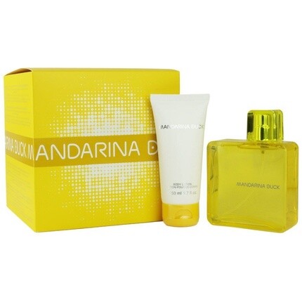 Mandarina Duck Set 100ml Eau de Toilette for Women & 50ml B
Mandarina Duck Set 100ml Eau de Toilette for Women & 50ml B