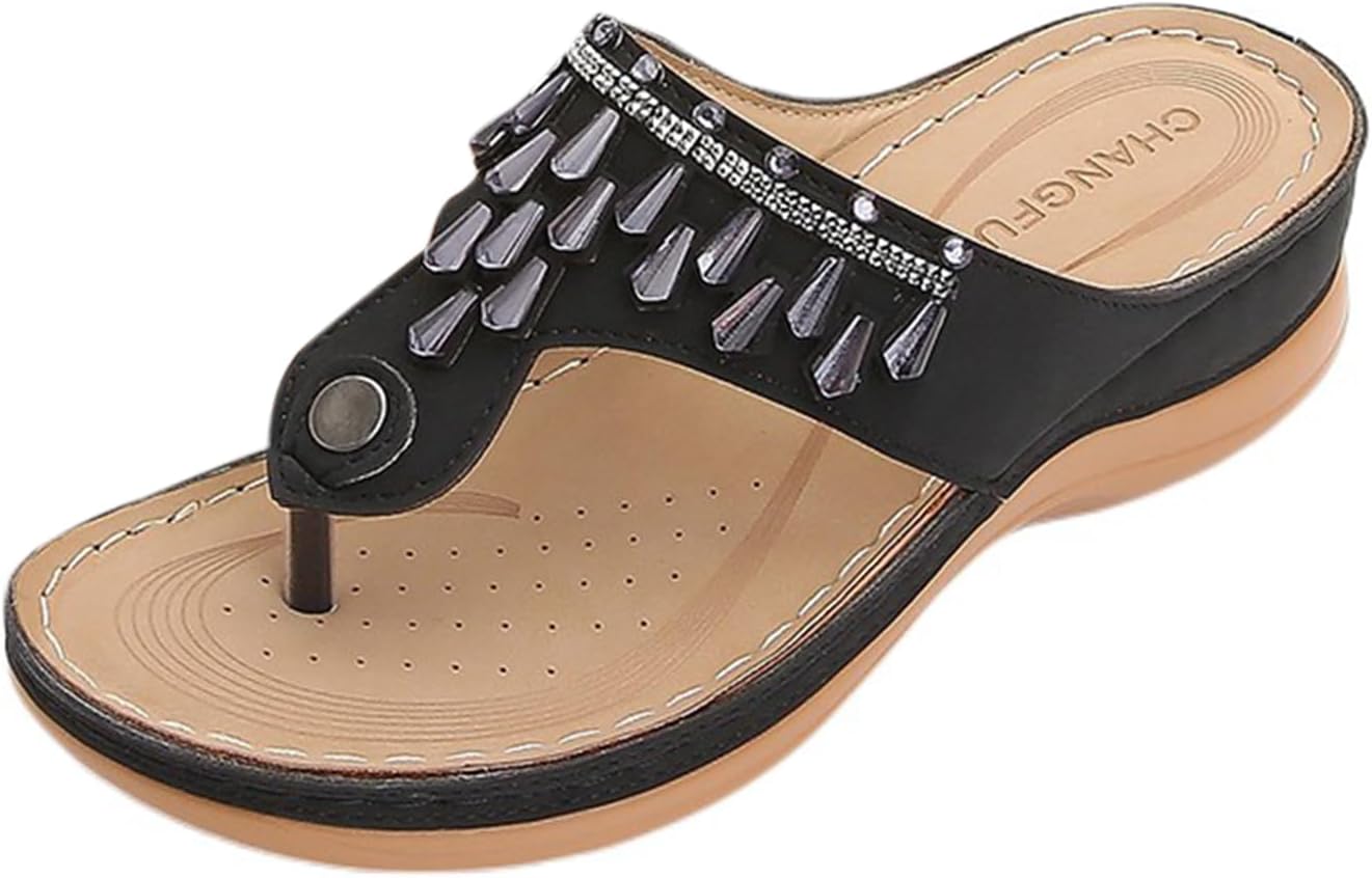 Женские платформенные босоножки на танкетке с декоративными стразами, праздничные тапочки для женщин, шлепанцы, удобные повседневные летние пляжные слайд-сандалии с противоскользящей подошвой Generic, черный
Женские платформенные босоножки на танкетке с декоративными стразами, праздничные тапочки для женщин, шлепанцы, удобные повседневные летние пляжные слайд-сандалии с противоскользящей подошвой Generic, черный