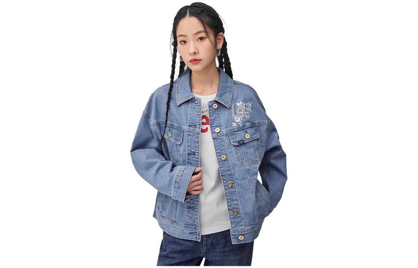 Джинсовая куртка женская светло голубая Lee, голубой
Джинсовая куртка женская светло голубая Lee, голубой