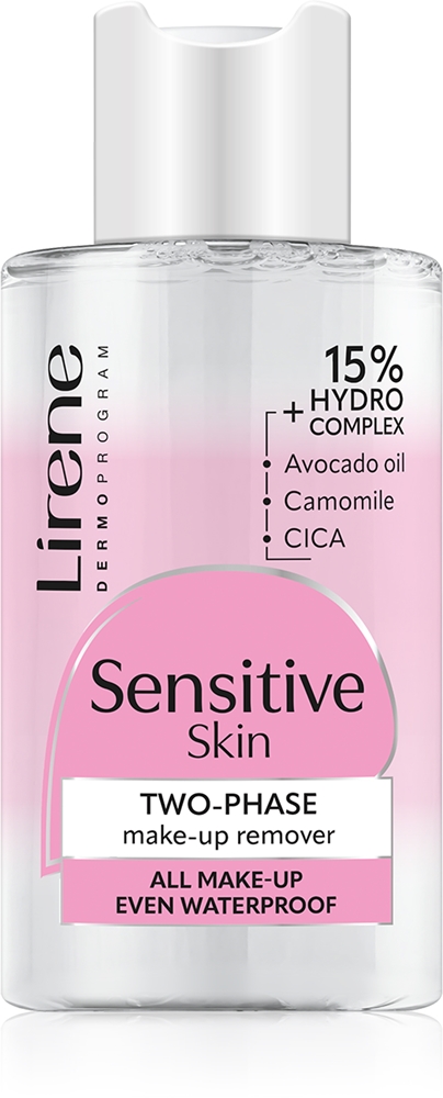 Двухфазная мицеллярная вода для чувствительной кожи Lirene, 125 мл
Двухфазная мицеллярная вода для чувствительной кожи Lirene, 125 мл