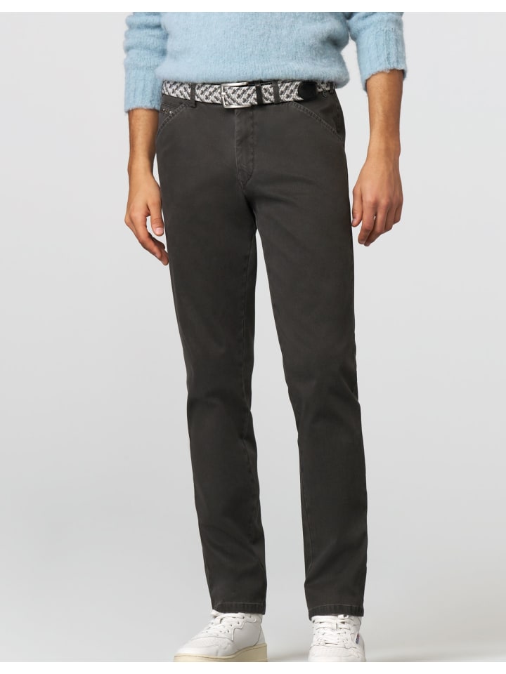 Meyer Хлопковые брюки-чинос CHICAGO, средне-серый цвет
Meyer Хлопковые брюки-чинос CHICAGO, средне-серый цвет