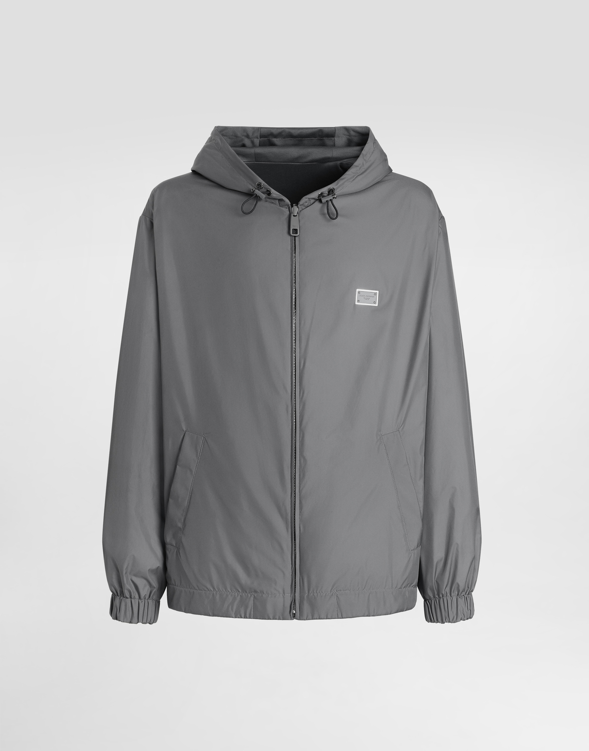 Спортивная куртка с капюшоном из технической ткани Dolce & Gabbana, серый
Спортивная куртка с капюшоном из технической ткани Dolce & Gabbana, серый