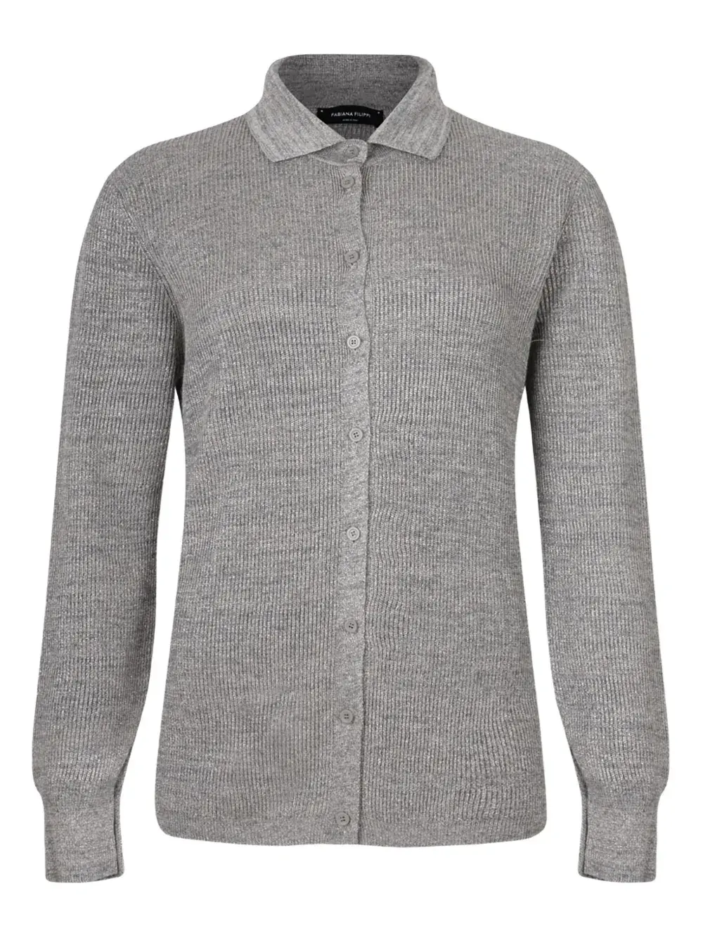 Кардиган на пуговицах Fabiana Filippi, серый
Кардиган на пуговицах Fabiana Filippi, серый