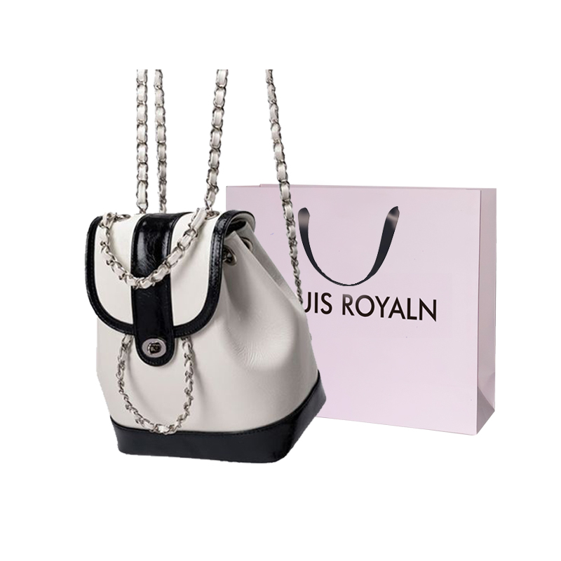 LOUIS ROYALN Женский рюкзак, White & Black+Custom Shopping Bag
LOUIS ROYALN Женский рюкзак, White & Black+Custom Shopping Bag