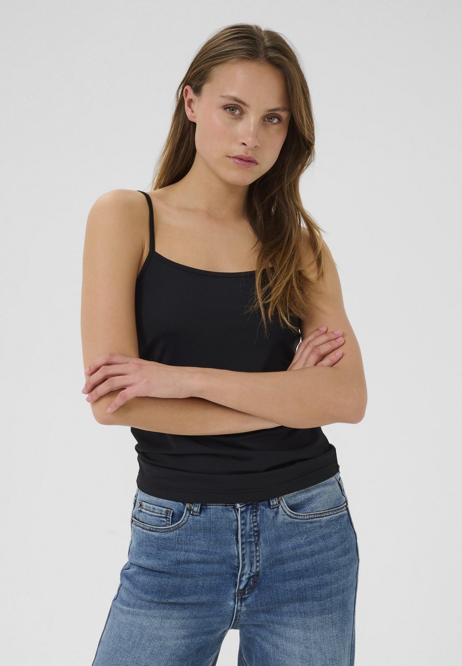 Топ Kaffe ARINA STRAP , Black Deep/Mottled Black
Топ Kaffe ARINA STRAP , Black Deep/Mottled Black