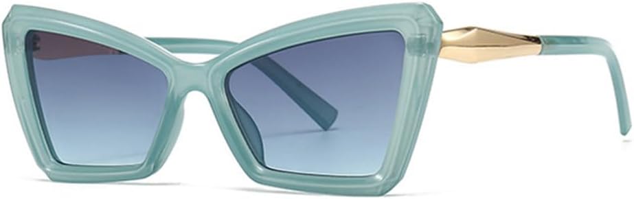 Ретро-солнцезащитные очки «кошачий глаз» для женщин с градиентным переходом цвета, модные солнцезащитные очки для мужчин цвета «чайный синий», трендовые солнцезащитные очки с защитой от УФ-излучения UV400 TYUVIVO, Blue Gray Blue
Ретро-солнцезащитные очки «кошачий глаз» для женщин с градиентным переходом цвета, модные солнцезащитные очки для мужчин цвета «чайный синий», трендовые солнцезащитные очки с защитой от УФ-излучения UV400 TYUVIVO, Blue Gray Blue