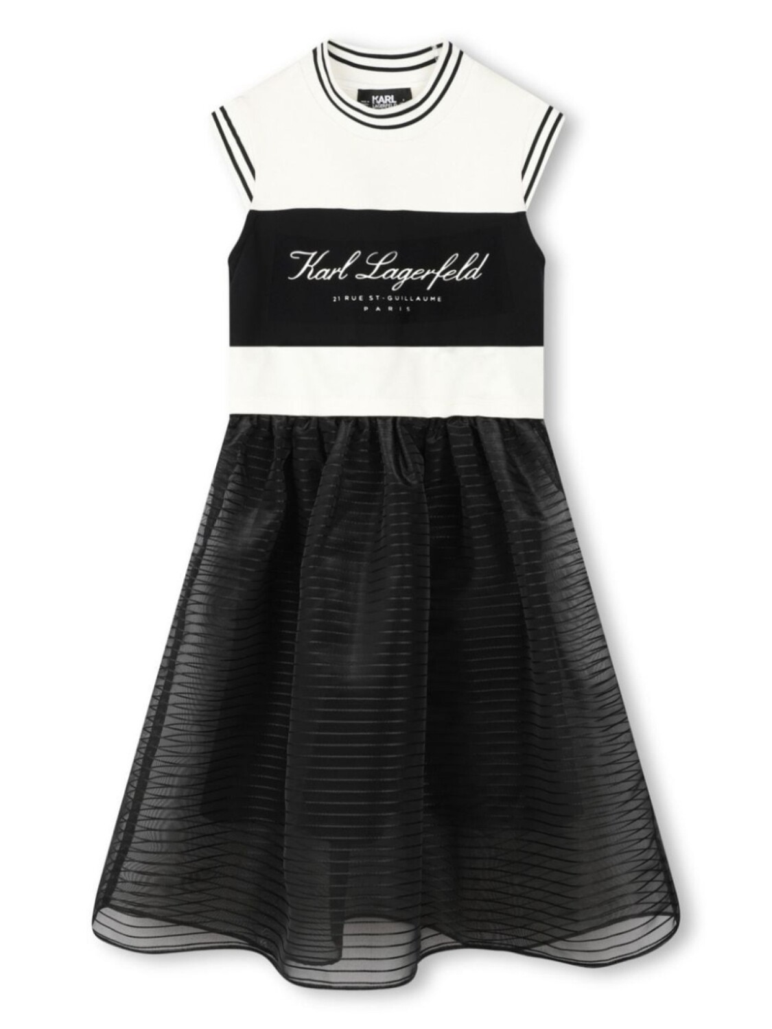 Karl Lagerfeld Kids мини-платье с логотипом, черный
Karl Lagerfeld Kids мини-платье с логотипом, черный