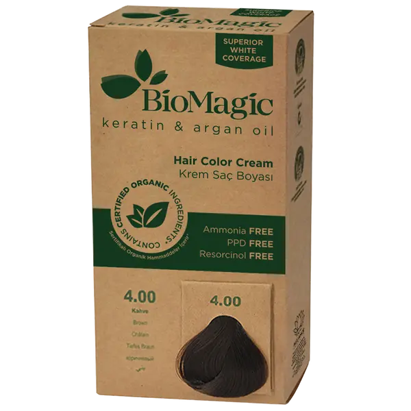 Краска для волос коричневый 4.00, 250 г Biomagic Keratin&Argan oil, цвет brąz 4.00
Краска для волос коричневый 4.00, 250 г Biomagic Keratin&Argan oil, цвет brąz 4.00