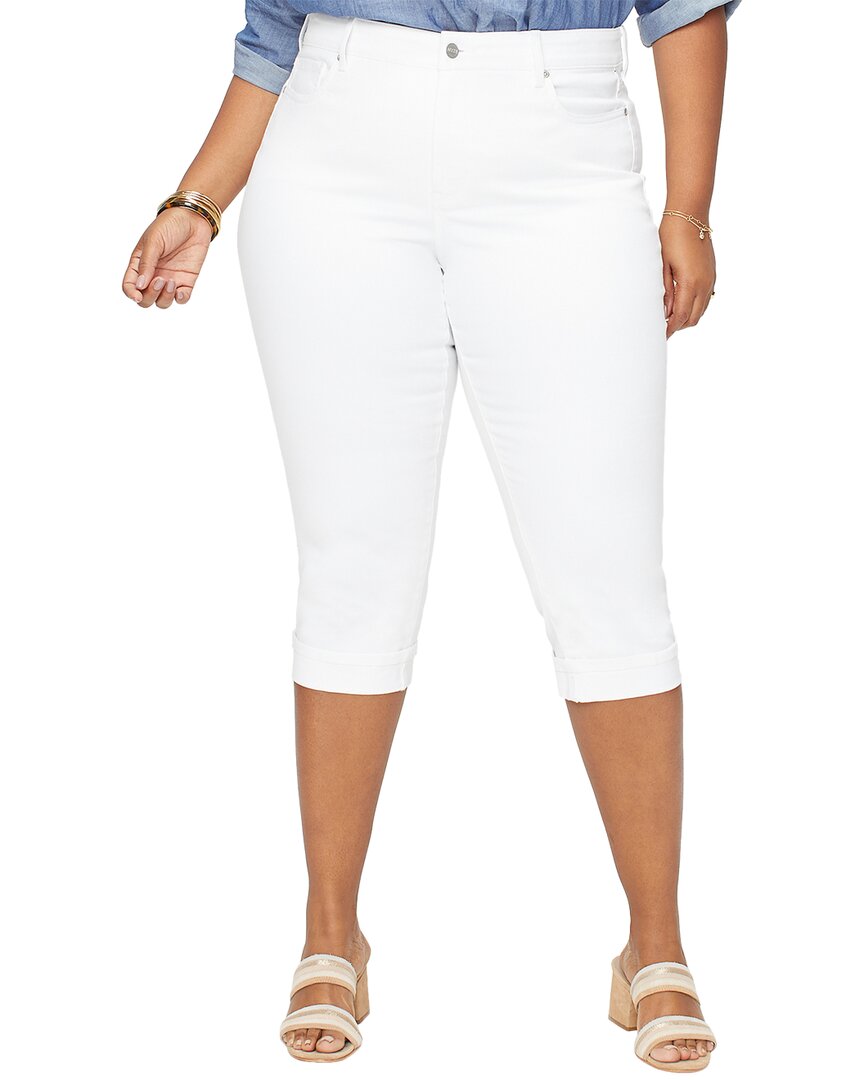 NYDJ Plus Marilyn Optic White Crop Jean
NYDJ Plus Marilyn Optic White Crop Jean