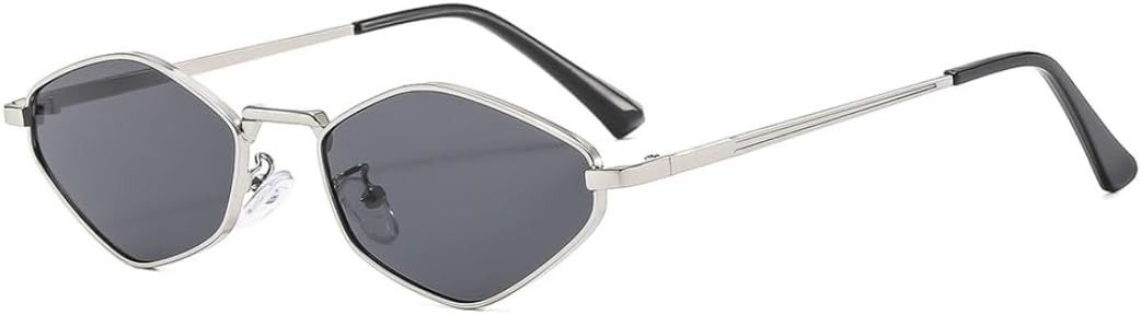 Солнцезащитные очки с защитой UV400 | Металлические петли, маленькая оправа | Для женщин и мужчин, для занятий спортом на открытом воздухе и путешествий DSVIGF, C3 Silvery
Солнцезащитные очки с защитой UV400 | Металлические петли, маленькая оправа | Для женщин и мужчин, для занятий спортом на открытом воздухе и путешествий DSVIGF, C3 Silvery