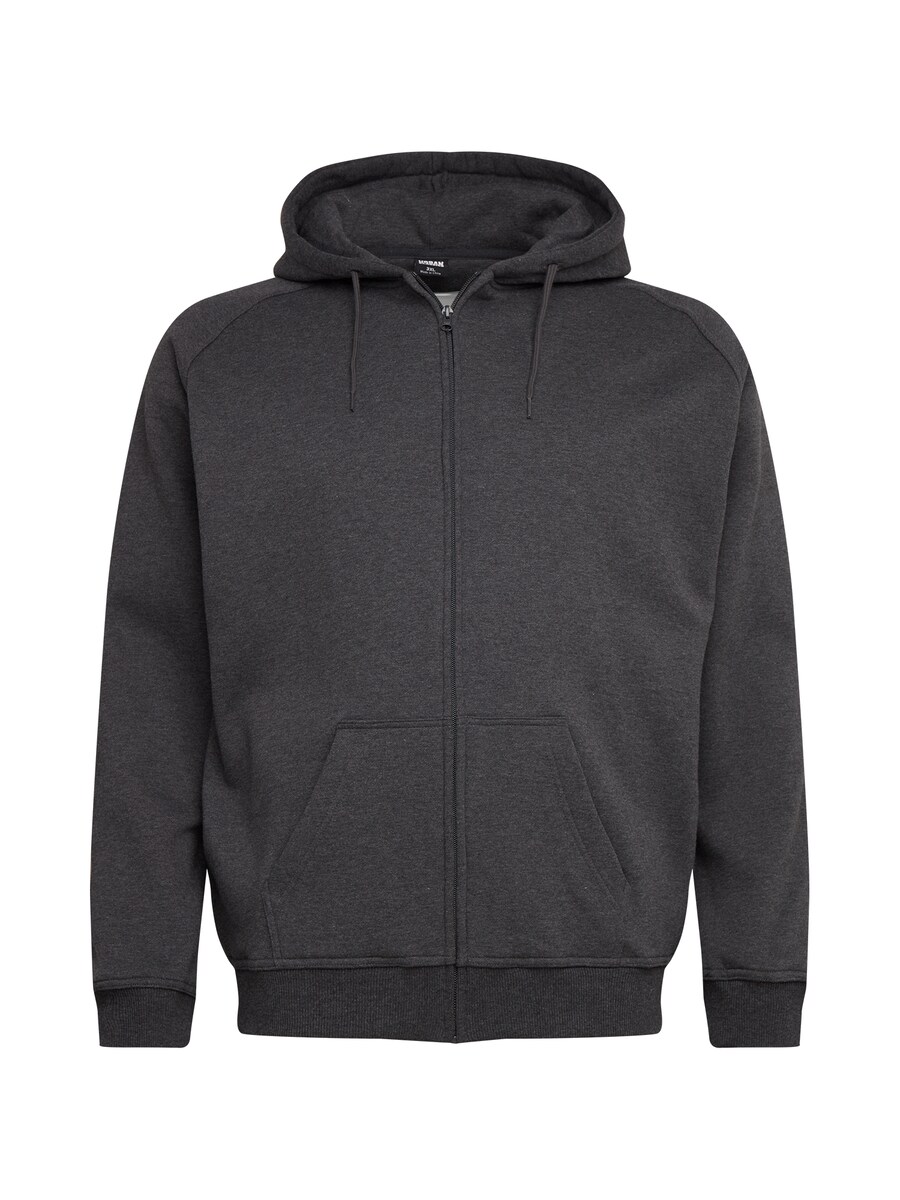 Толстовка с капюшоном на молнии Urban Classics, темно-серый
Толстовка с капюшоном на молнии Urban Classics, темно-серый