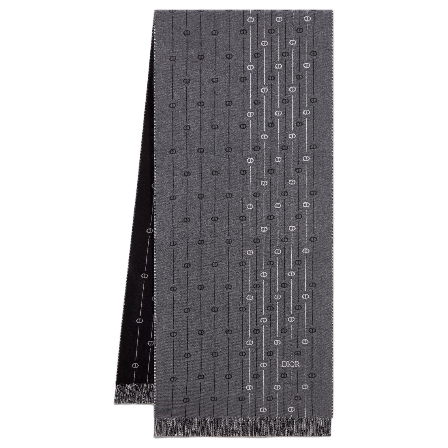 DIOR Шерстяной вязаный шарф мужской угольно-серый, Coal Gray
DIOR Шерстяной вязаный шарф мужской угольно-серый, Coal Gray