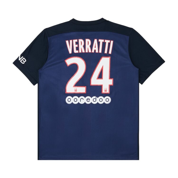 Джерси Paris Saint-Germain Pre-Owned Paris Saint-Germain Verratti #24 Home Stadium 'Navy/Blue/Red', синий
Джерси Paris Saint-Germain Pre-Owned Paris Saint-Germain Verratti #24 Home Stadium 'Navy/Blue/Red', синий